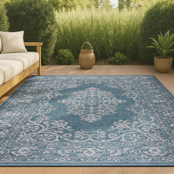 Galon Filigree Indoor/outdoor Area Rug